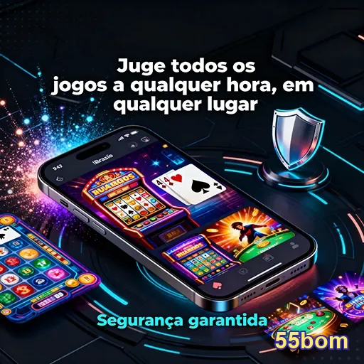 Imagem do aplicativo VIP Casino do 55bom, com interface atraente e recursos exclusivos para jogadores.